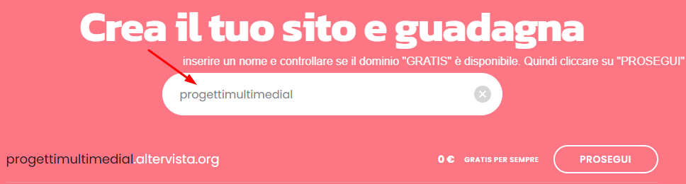 Come configurare uno spazio hosting su Altervista