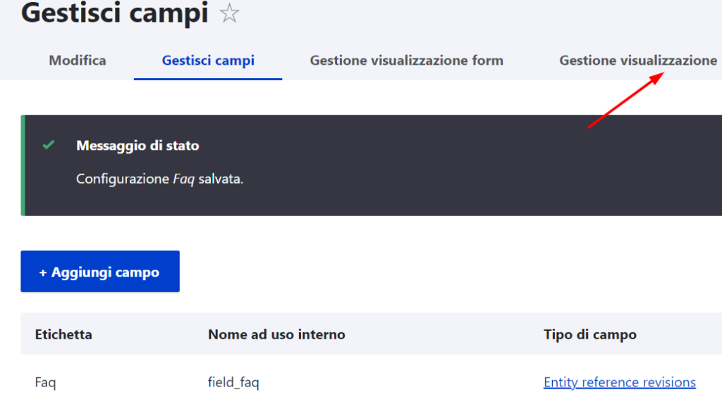 Drupal – il modulo Paragraphs