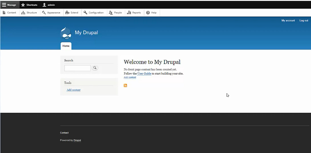  installare il CMS Drupal 9 con il web server AMPPS