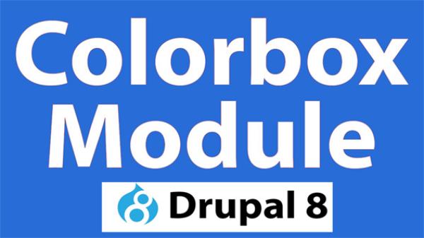 Installazione del modulo COLORBOX in Drupal 8