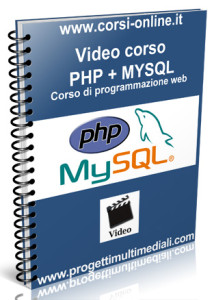 Video corso online PHP MYSQL